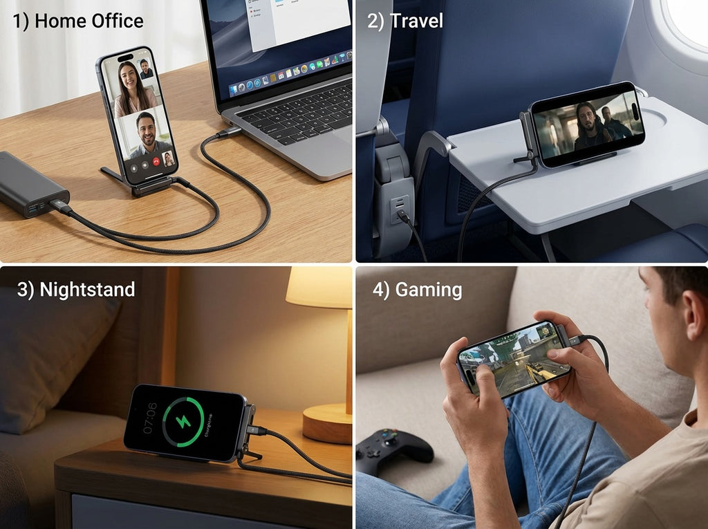 Charging 2 in 1 Cable Stand